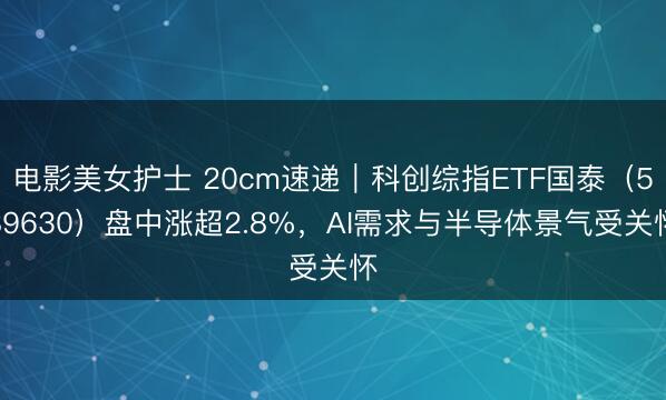电影美女护士 20cm速递｜科创综指ETF国泰（589630）盘中涨超2.8%，AI需求与半导体景气受关怀